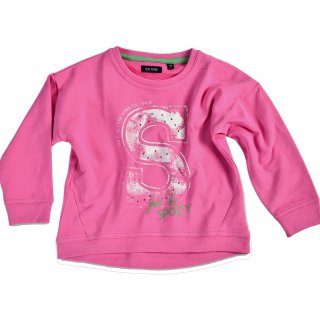 Blue Seven - Mdchen Sweatshirt Just by Sporty Pink