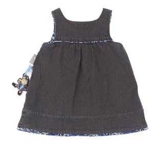 Sigikid Baby Mdchen - Jeanskleid / Kleid  aus der Serie Nordland Mouse Blau Grey Denim