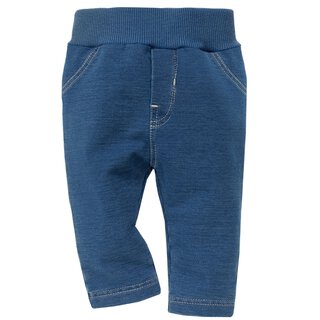 Pinokio Baby - Jungen Mädchen Leggins Hose im Jeans Style aus der Serie North blau 74