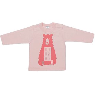 Pinokio HAPPY KIDS - Baby  Mädchen Langarmshirt / Shirt Forest Bär Rose