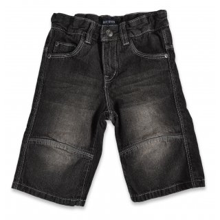 Blue Seven Jungen Jeans Bermuda Shorts Schwarz